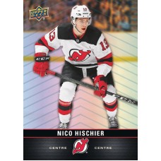 25 Nico Hischier Base Card 2019-20 Tim Hortons UD Upper Deck